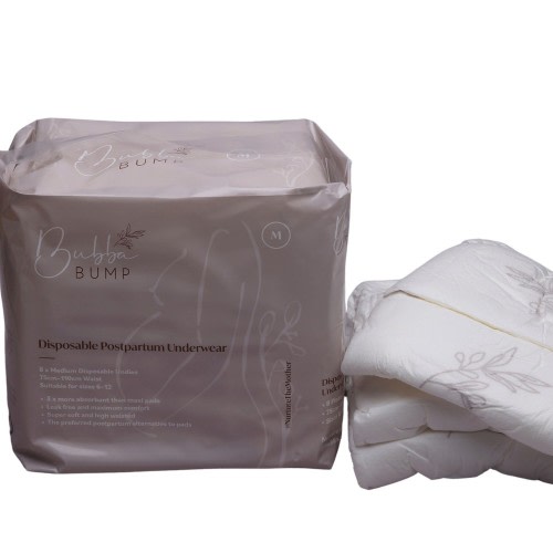 Bubba Bump Disposable Postpartum Underwear - Medium