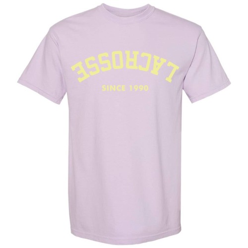 Upside-Down Women's Lacrosse Tee