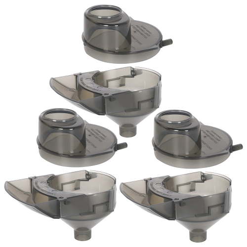 2 Pieces Replacement Parts Compatible with Baby Brezza Formula Pro Advanced FRP0046 Replacement Funnel and Cover. Grey, Gray, Funnel01, Pack of 3