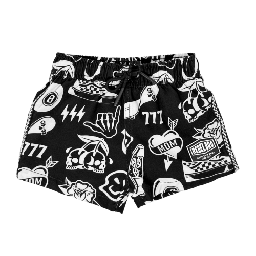 Hybrid Swim Trunks in Warped Tour [Midnight Edition]