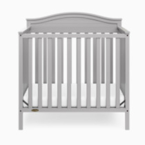 Graco Stella 4-in-1 Convertible Mini Crib - Pebble Gray