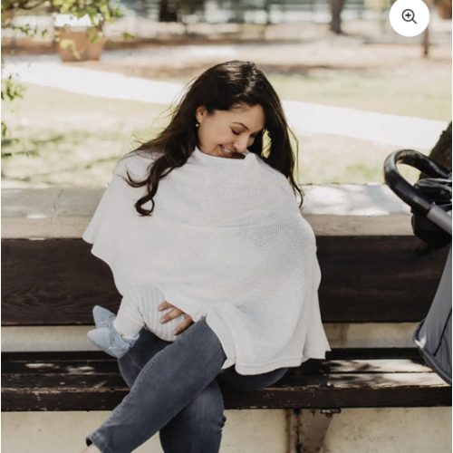 The Ivory Cocoon™ Breathable Nursing Cover