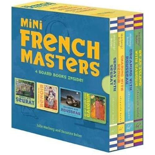 [Mini French Masters Boxed Set: 4 Board Books Inside!] [Julie Merberg]