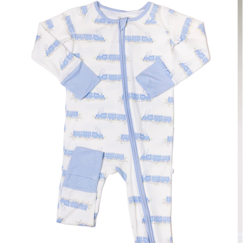 Train - Sleep Romper zip