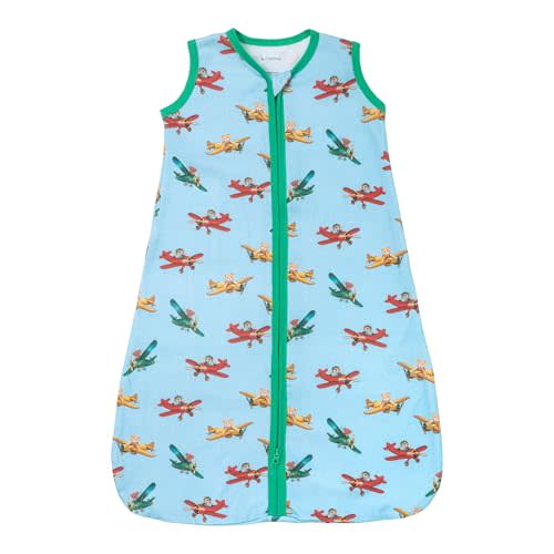 LollyBanks Baby Sleep Sack, Zipper Wearable Blanket,100% Organic Cotton | 0.5 TOG ,All-Night Comfort,2-Way Zipper, Buttery Soft, Easy Diaper Changes,Lightweight Sleeping Bags for Toddler,Breathable