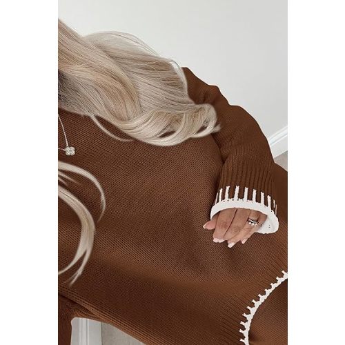 Brown Sweater Matching Set (Size XL)