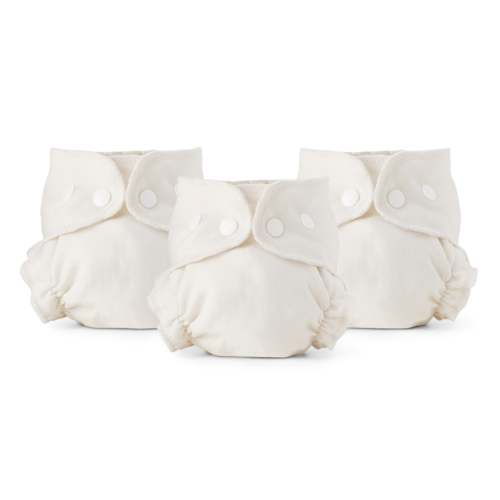 Cloth Diaper Inner, Size 2, 100% OEKO-TEX Certified Unbleached Organic Cotton