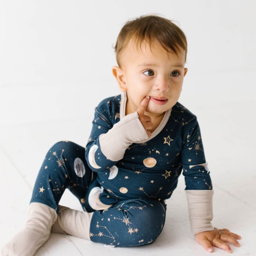 Starry Night  Day to Night Romper Luxe Edition | Cotton Bamboo Blend