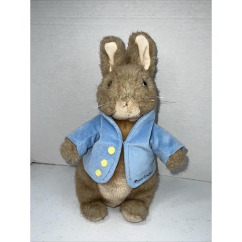 Beatrix Potter Peter Rabbit Plush Stuffed Animal 2004 Gund Bunny 13" Easter