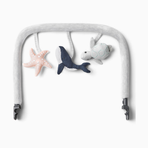Ergobaby Evolve Bouncer Toy Bar - Light Heather Grey
