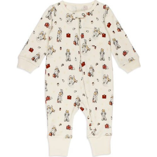 Adventure Paddington Organic Cotton Zip Romper, 9-12m (19-22 lbs)