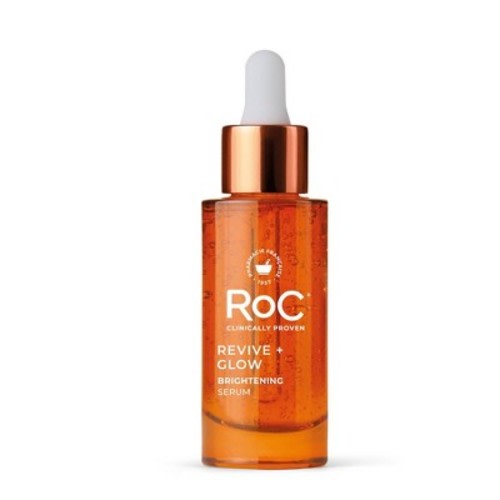 RoC Brightening Anti-Aging Serum with Vitamin C for Dark Spots - 1.0 fl oz: For Oily, Combination, Dry Skin, No Fragrance Added, Paraben-Free