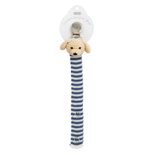 Crochet Dog Pacy Clip