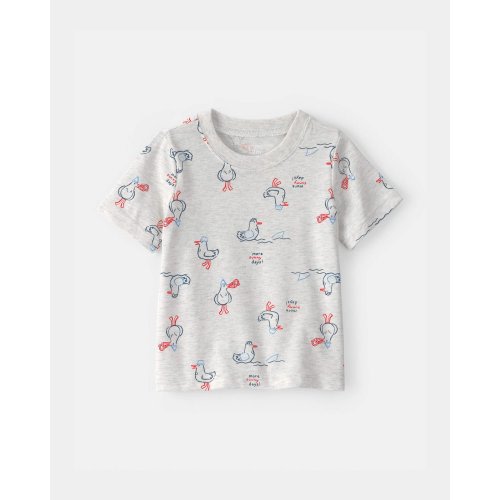 Baby Pelican T-Shirt - Grey | Carter's