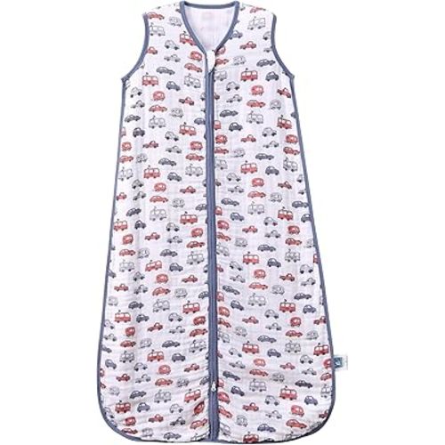 Toddler Sleep Sack Baby Wearable Blanket 100% Organic Cotton 2- Way Zipper Soft Sleeping Bag