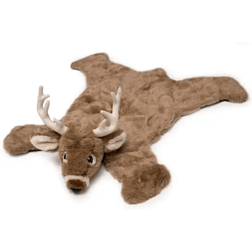 Carstens Plush White Tail Deer Kids Animal Rug Small