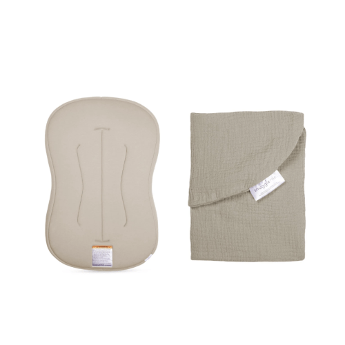 Lounger Curve + Muslin Cover Set | Birch