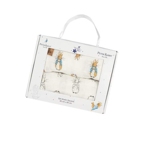 Peter Rabbit™ Neutral Muslin Squares | Blade & Rose – Blade & Rose USA
