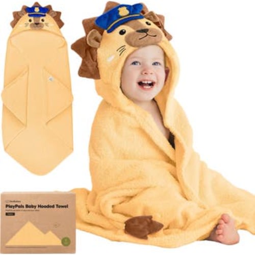PlayPals Hooded Towel, Medium