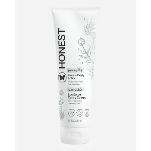 The Honest Company Face and Body Lotion, Fragrance-Free, 8.5 fl oz