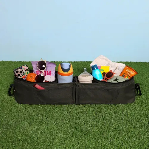 The Double Stroller Organizer - in Fern