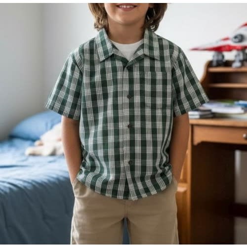 BOYS Palaka Aloha Shirts Made to Order Select Size and color