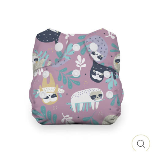 Thirsties Natural Newborn All-in-One: Snap Closure (for newborns)