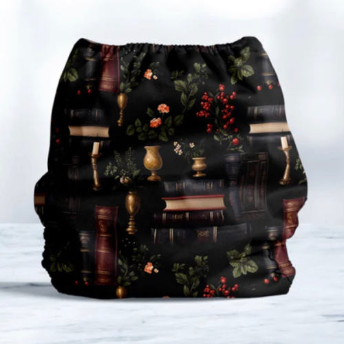 Midnight Library Pocket Diaper – Arcadia's Nursery