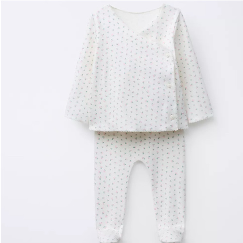 FLORAL T-SHIRT AND LEGGINGS SET - Pale pink | ZARA United States