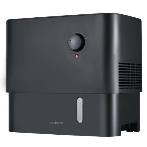 Pelonis 1 Gallon Cool Mist Humidifier, 500 Sq. ft. Coverage, New, Black, PSU10E2FBB