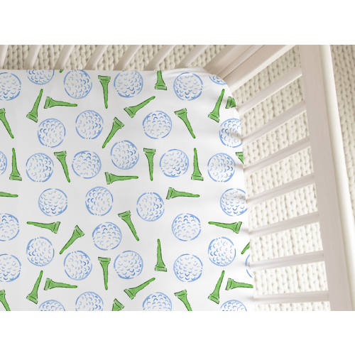 Golf Tee Pattern Crib Sheets | Golf Crib Sheets