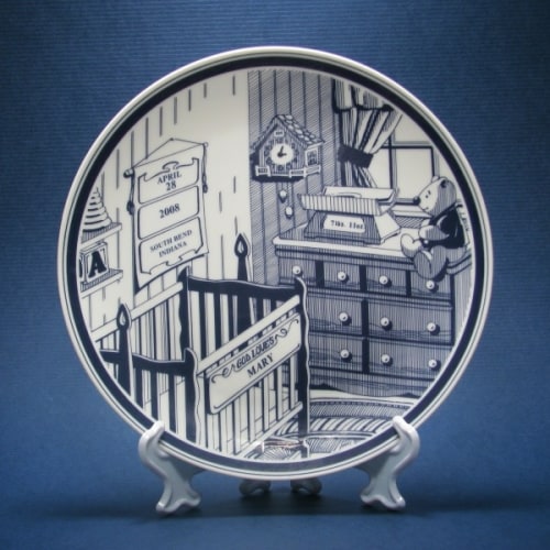 Personalized Baby Keepsake Plate
