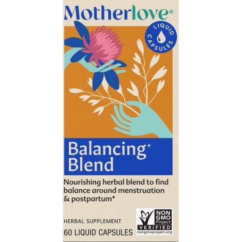 Motherlove Balancing Blend Vegan Dietary Supplement Capsules - 60ct