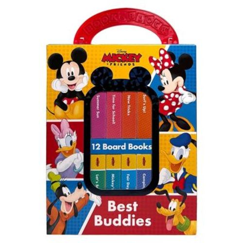 Mickey and Friends: Best Buddies My First Library 12 Book Set (Board Book)