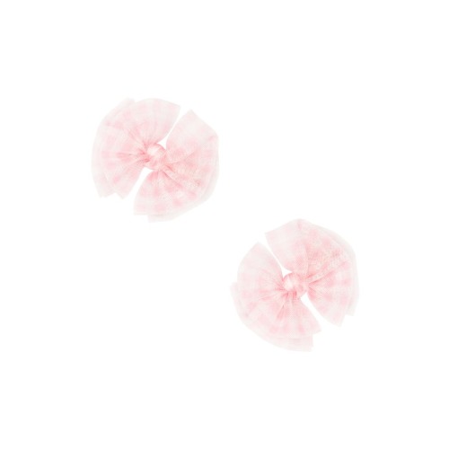 2-Pack FAB Tulle Bow Hair Clips