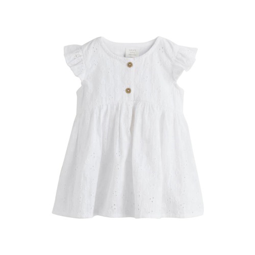 Cotton Eyelet Dress