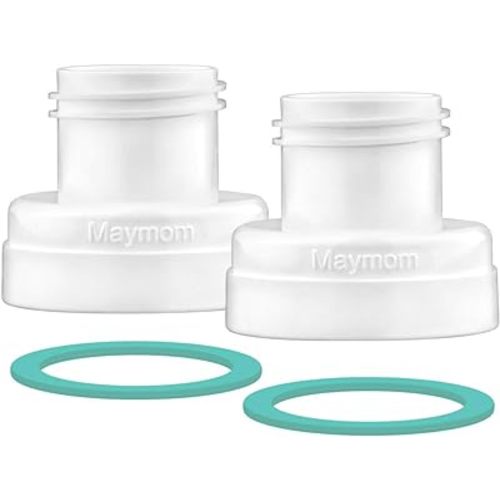 Maymom Conversion Kit Compatible with Medela Sonata, Freestyle Flex, Pump in Style MaxFlow Pro Pro+ to Use with Phillips Avent Natural PP Bottle Spectra Bottle Thread Changer Avent Converter Kit