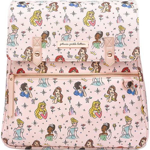 Petunia Pickle Bottom Meta Backpack - Disney Princess, Laptop Backpack, Stylish, Spacious, and Sleek, for On The Go Moms and Dads