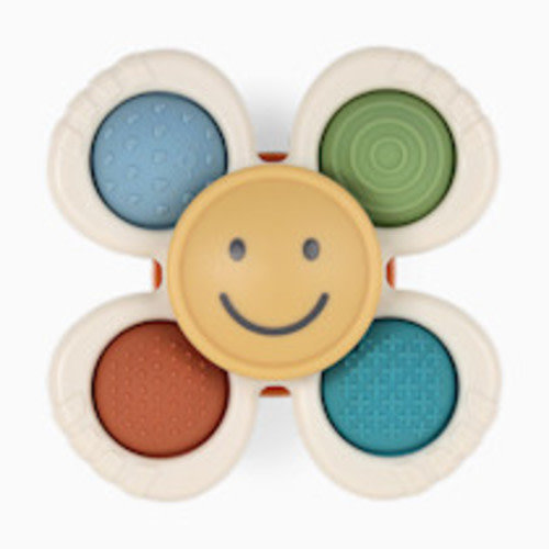 Itzy Ritzy High Chair, Bath & Travel Fidget Toy - Smile