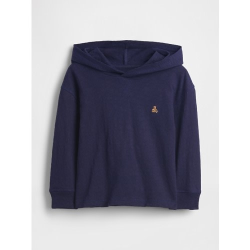 Baby & Toddler Organic Cotton Hooded T-Shirt