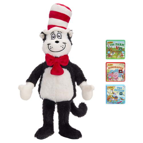 Little Tikes Story Dreamers Cat in the Hat Plush, Story Book & Audio Toy