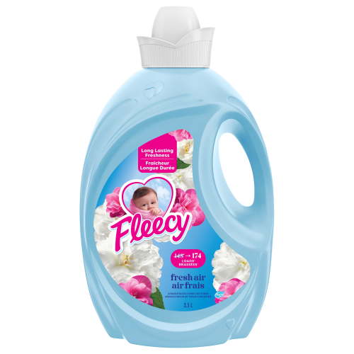 Fleecy Liquid Fabric Softener, Fresh Air. (Fabric Conditioner), 3.5L - 174 Loads - Walmart.ca