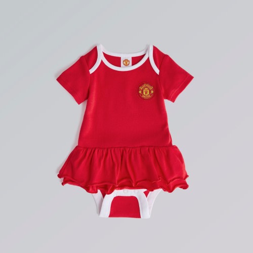 Manchester United Baby Tutu Bodysuit Red