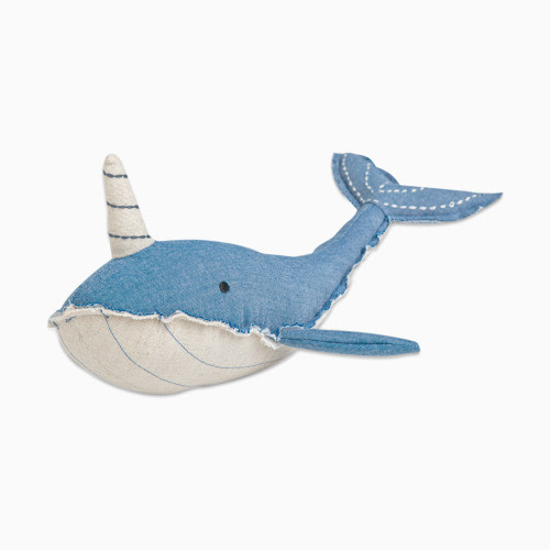 Crane Baby Animal Plush Toy - Caspian Narwhal