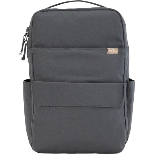 RED ROVR Roo Lightweight 1 LB Diaper Bag Backpack | 11 organizational pockets| Durable & Water-Resistant (Charcoal)