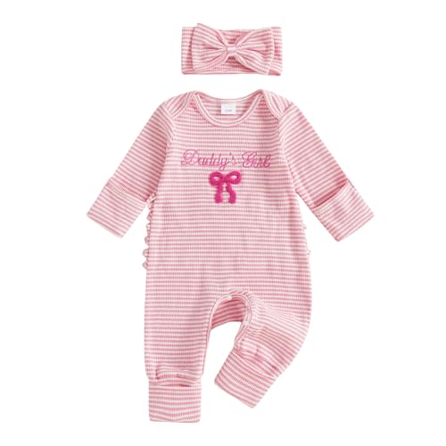 Socutebabe Baby Girl Winter Clothes Newborn Going Coming Home Outfit Ruffle Mitten Sweater Romper Cute Knitted Jumpsuit