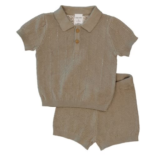 Light Green Baby True Knit Set | Best&Less™ Online