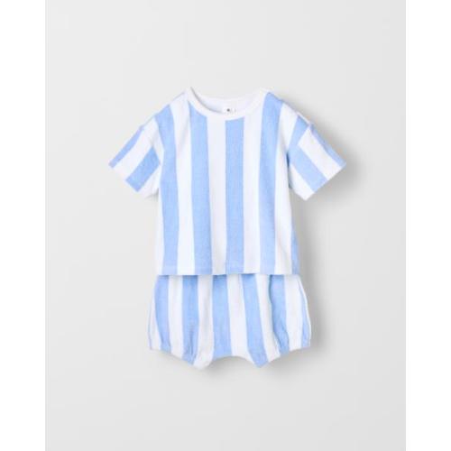 Organic Cotton Baby Terry T-Shirt and Short 2 Piece Set