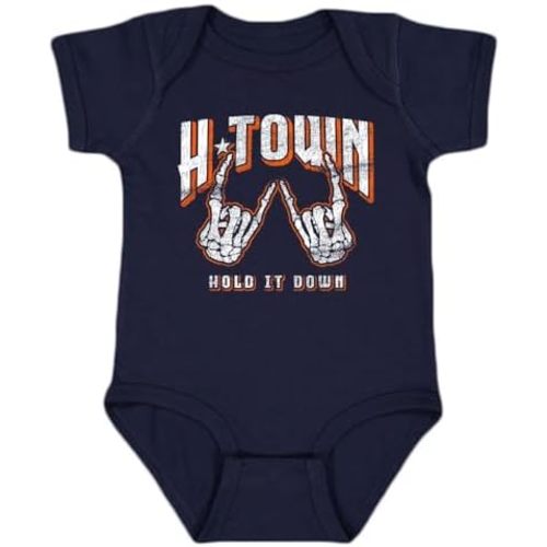 Crush City - Houston Space Astronaut Kid's Bodysuit for Baseball Fans
