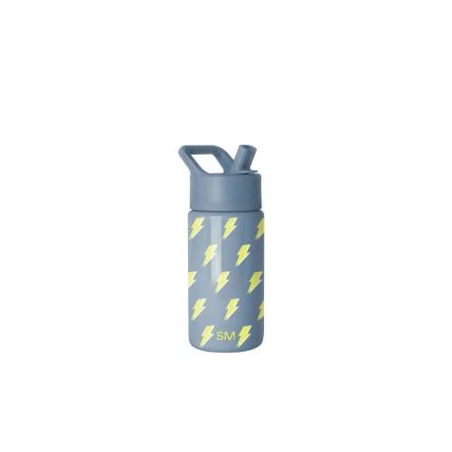 Summit Water Bottle with Straw Lid - Blue